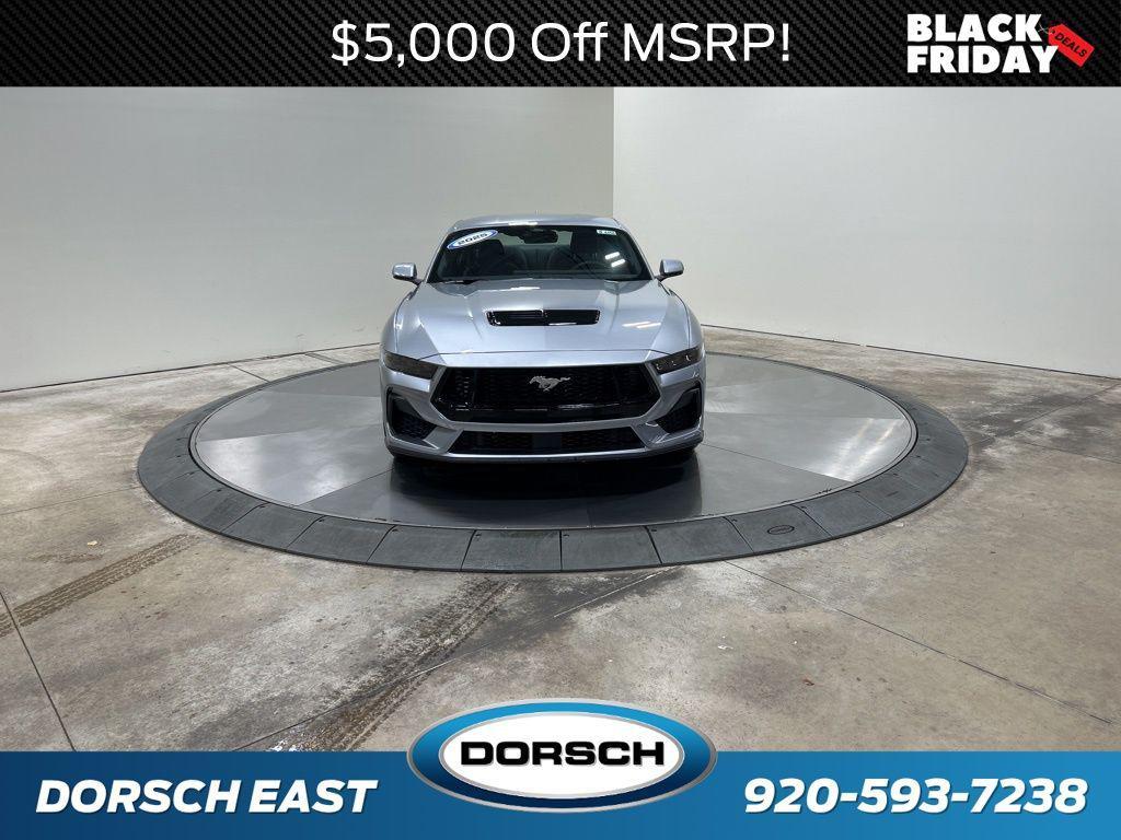 new 2025 Ford Mustang car, priced at $56,605