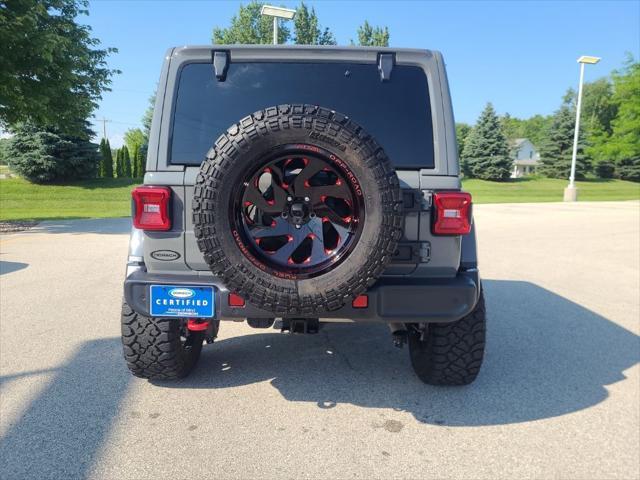 used 2021 Jeep Wrangler Unlimited car, priced at $44,987