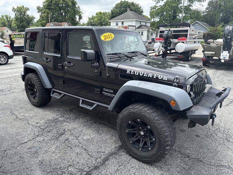 used 2015 Jeep Wrangler Unlimited car, priced at $17,900