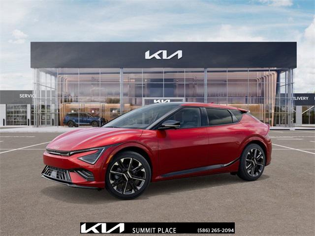 new 2025 Kia EV6 car, priced at $55,075