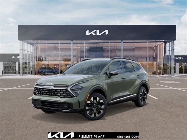 new 2025 Kia Sportage car, priced at $44,810