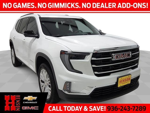 new 2025 GMC Acadia car, priced at $48,441