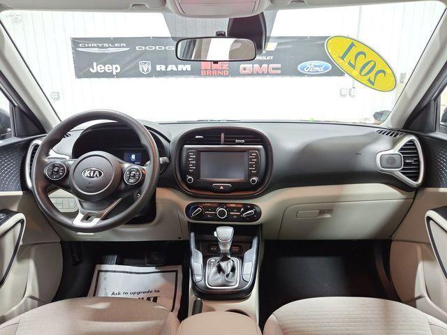 used 2021 Kia Soul car, priced at $14,797