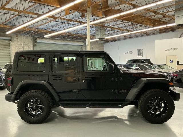 used 2018 Jeep Wrangler Unlimited car, priced at $33,612