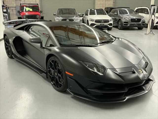 used 2021 Lamborghini Aventador SVJ car, priced at $876,814