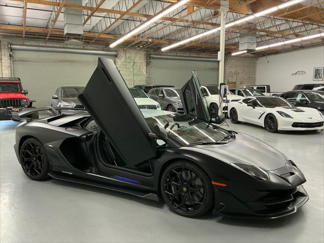 used 2021 Lamborghini Aventador SVJ car, priced at $876,814