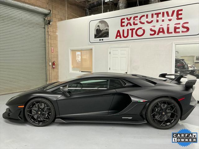 used 2021 Lamborghini Aventador SVJ car, priced at $888,956