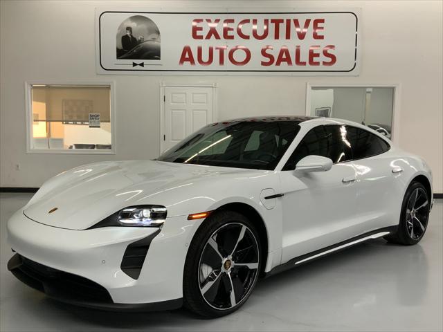 used 2020 Porsche Taycan car, priced at $68,851