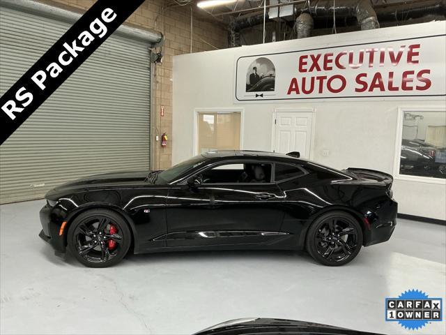 used 2021 Chevrolet Camaro car, priced at $33,212