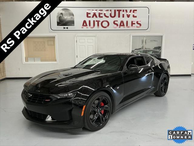 used 2021 Chevrolet Camaro car, priced at $33,212