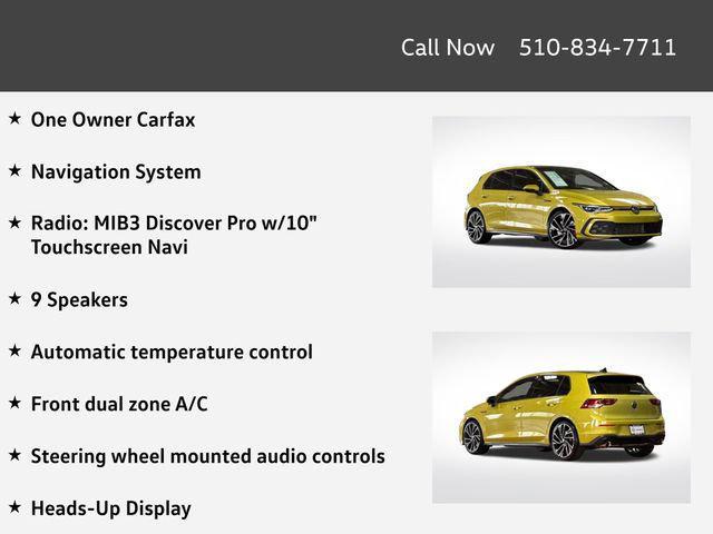 used 2022 Volkswagen Golf GTI car, priced at $28,495