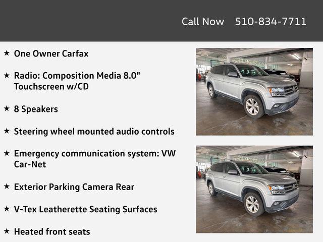 used 2018 Volkswagen Atlas car, priced at $16,495