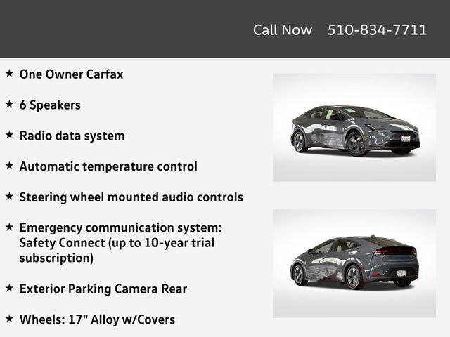 used 2024 Toyota Prius car, priced at $26,995