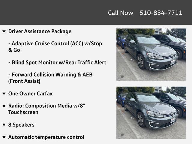 used 2019 Volkswagen e-Golf car, priced at $15,995