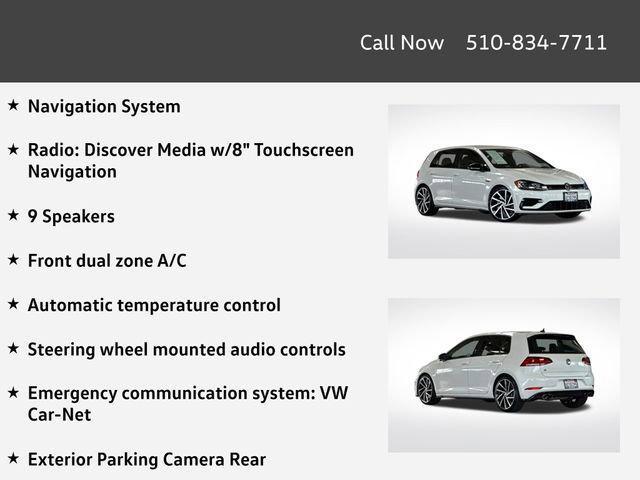 used 2018 Volkswagen Golf R car, priced at $22,695