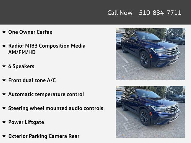 used 2022 Volkswagen Tiguan car, priced at $21,495