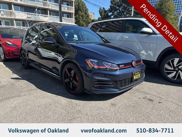 used 2018 Volkswagen Golf GTI car, priced at $21,495
