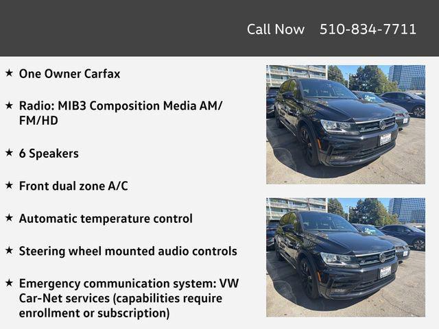used 2021 Volkswagen Tiguan car, priced at $20,995