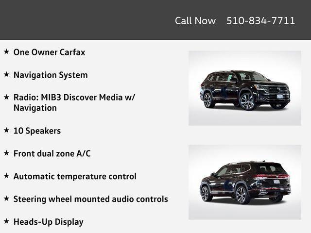 used 2024 Volkswagen Atlas car, priced at $43,995