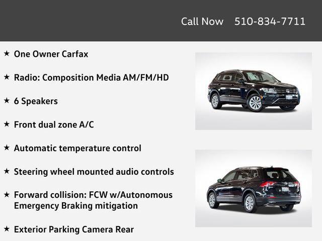 used 2019 Volkswagen Tiguan car, priced at $18,495