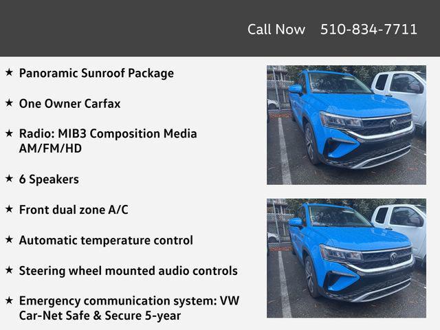 used 2024 Volkswagen Taos car, priced at $21,495