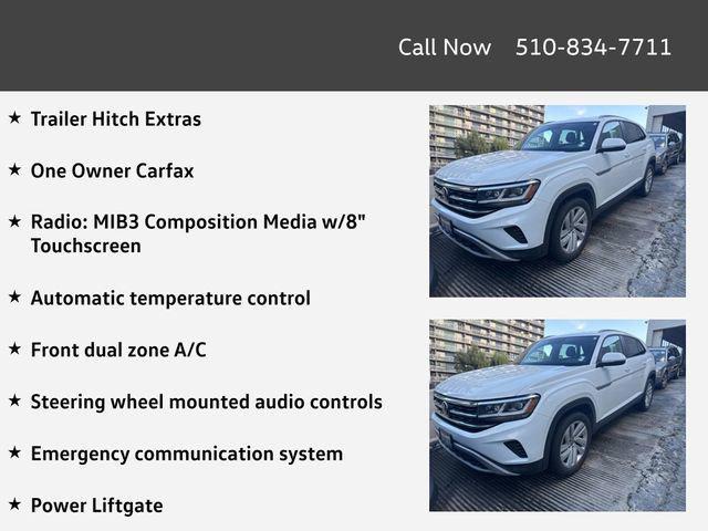 used 2022 Volkswagen Atlas Cross Sport car, priced at $24,995