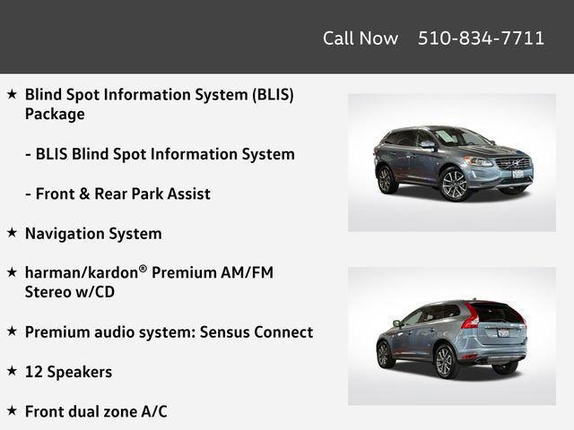 used 2016 Volvo XC60 car, priced at $12,495