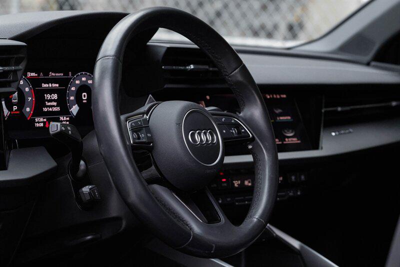 used 2022 Audi A3 car, priced at $27,500