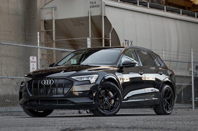 used 2021 Audi e-tron car, priced at $27,000