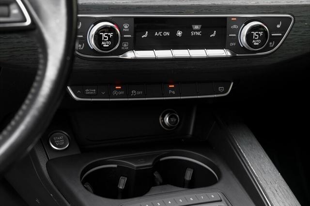 used 2017 Audi A4 car, priced at $17,500