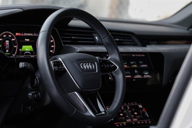used 2022 Audi e-tron car, priced at $35,500