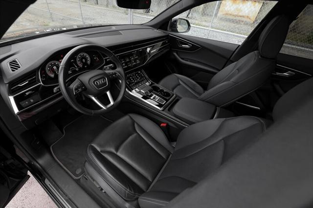 used 2021 Audi Q8 car, priced at $47,500