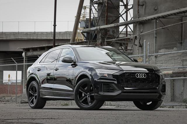 used 2021 Audi Q8 car, priced at $47,500