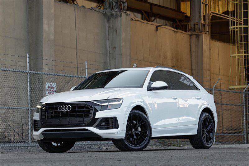 used 2021 Audi Q8 car, priced at $42,500