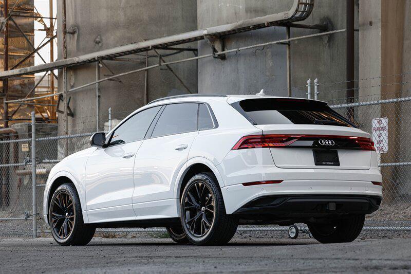 used 2021 Audi Q8 car, priced at $42,500