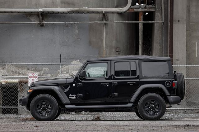 used 2021 Jeep Wrangler Unlimited car, priced at $28,500