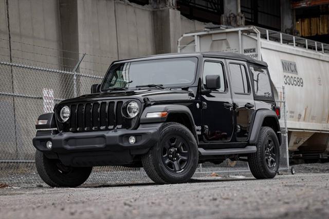 used 2021 Jeep Wrangler Unlimited car, priced at $28,500