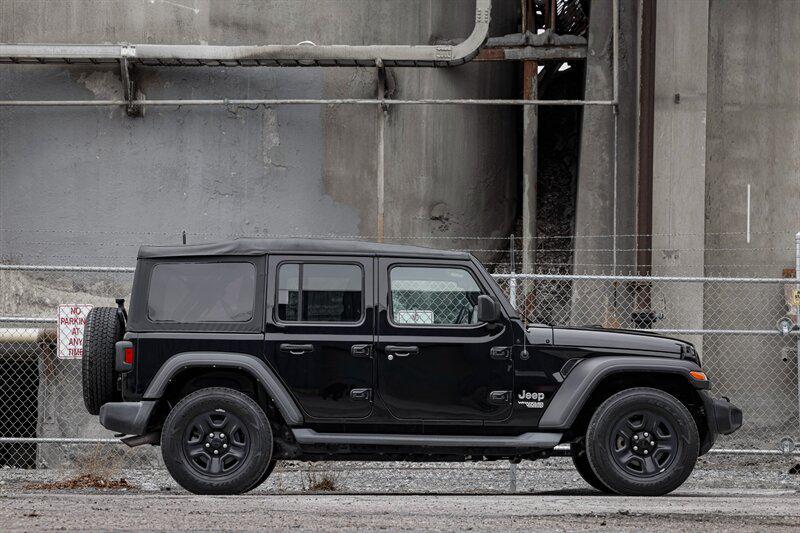 used 2021 Jeep Wrangler Unlimited car, priced at $24,500