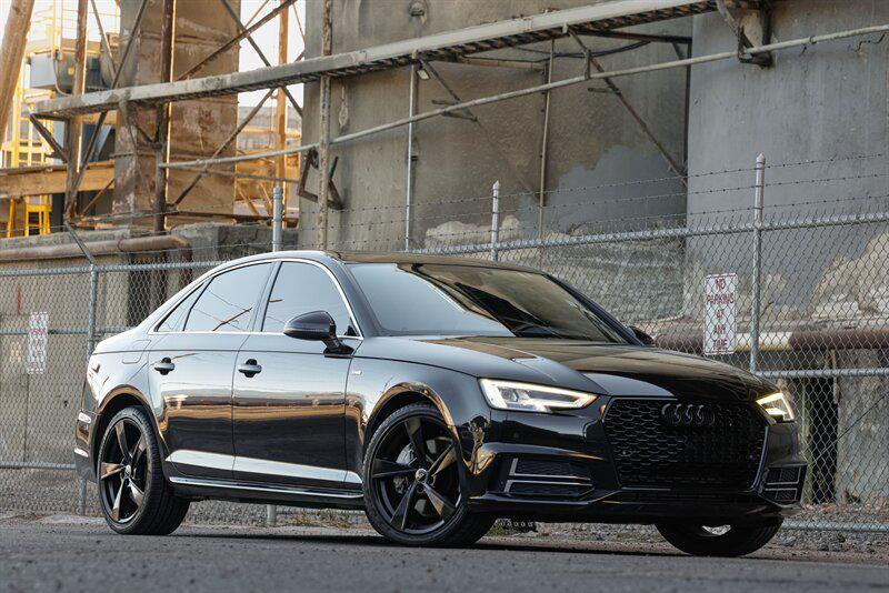 used 2018 Audi A4 car, priced at $19,500