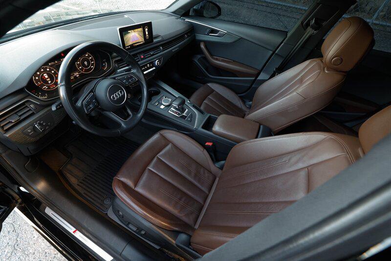 used 2018 Audi A4 car, priced at $19,500