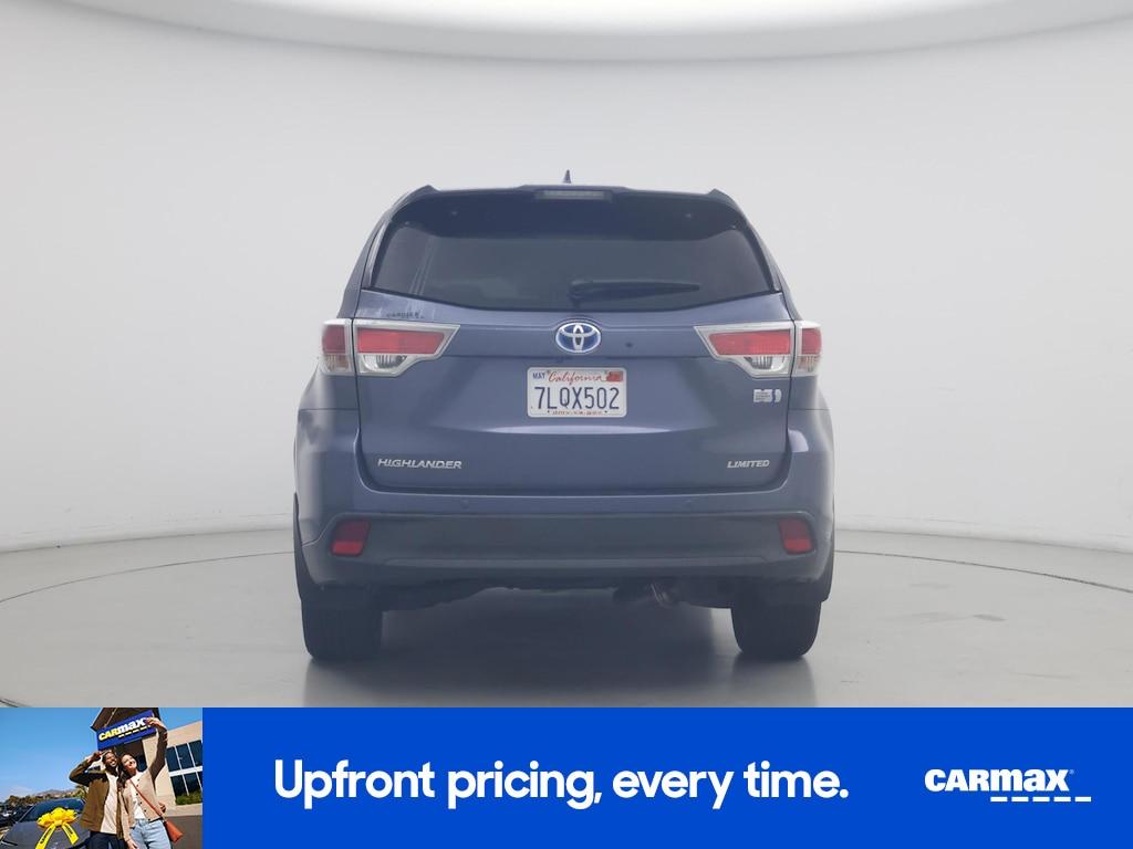 used 2015 Toyota Highlander Hybrid car, priced at $29,998