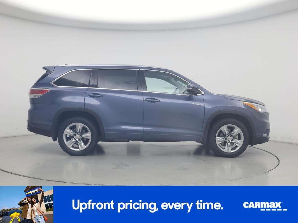 used 2015 Toyota Highlander Hybrid car, priced at $29,998