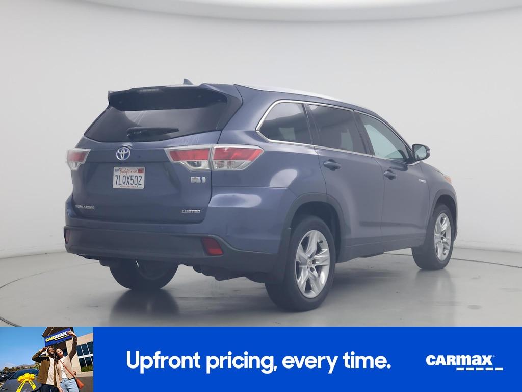 used 2015 Toyota Highlander Hybrid car, priced at $29,998