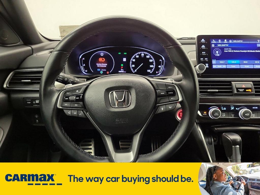 used 2020 Honda Accord car, priced at $24,998