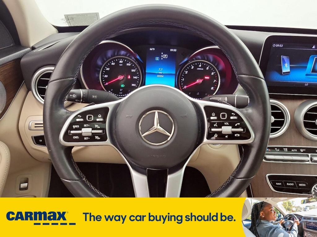 used 2019 Mercedes-Benz C-Class car, priced at $24,998