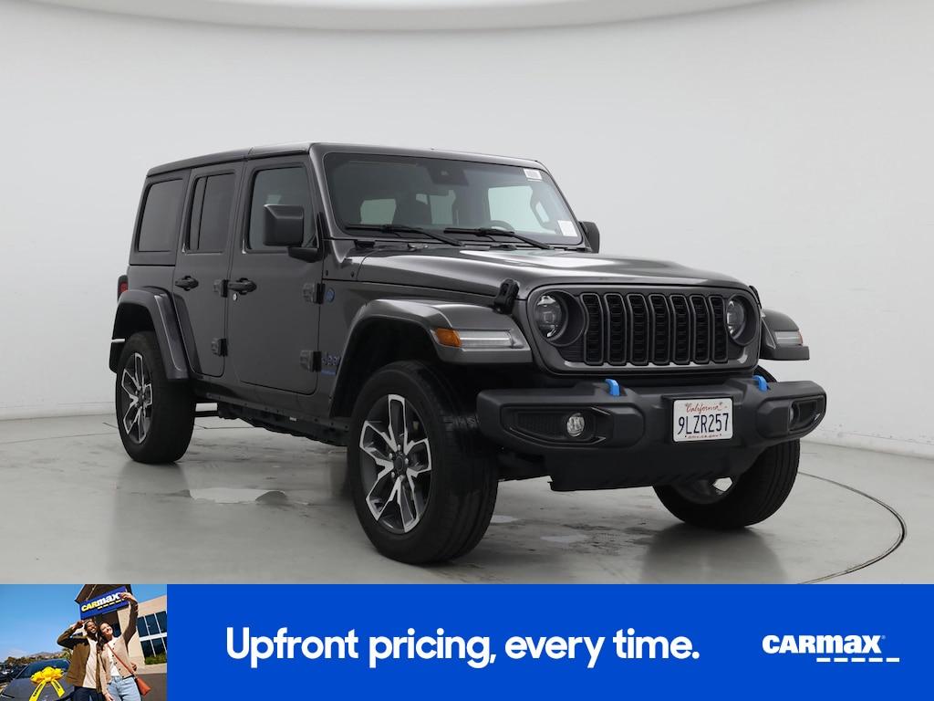 used 2024 Jeep Wrangler 4xe car, priced at $34,998