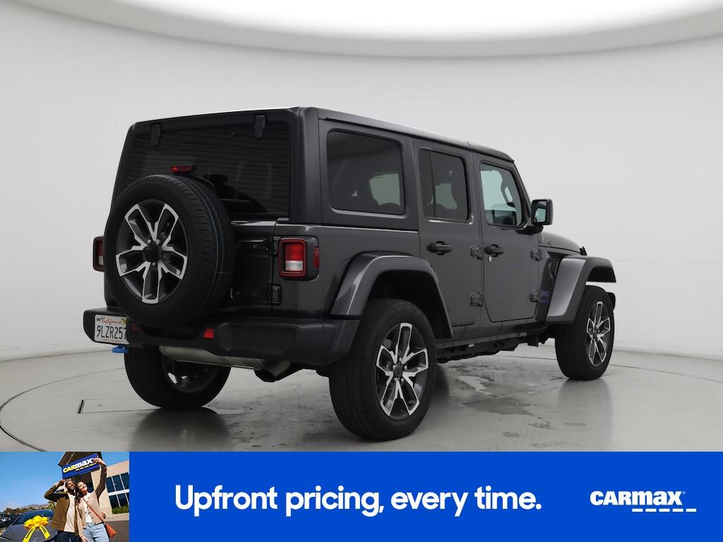 used 2024 Jeep Wrangler 4xe car, priced at $34,998