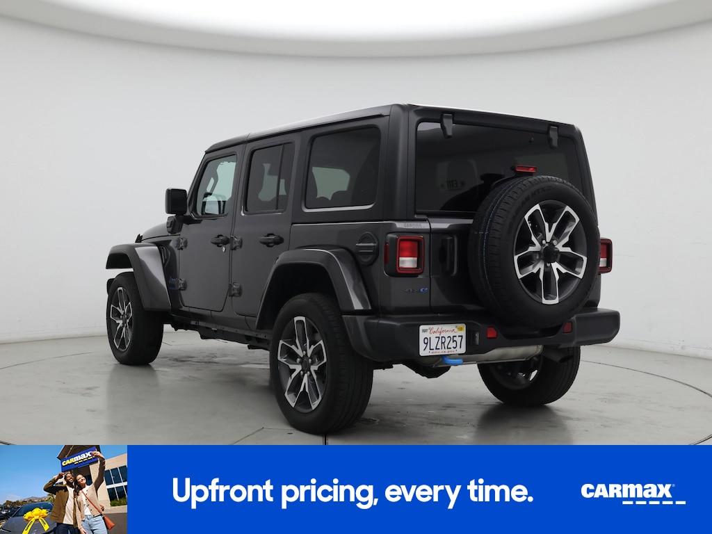 used 2024 Jeep Wrangler 4xe car, priced at $34,998
