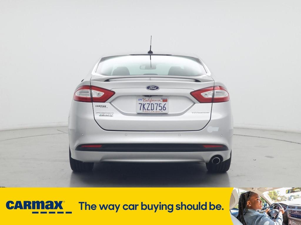 used 2015 Ford Fusion Energi car, priced at $13,599
