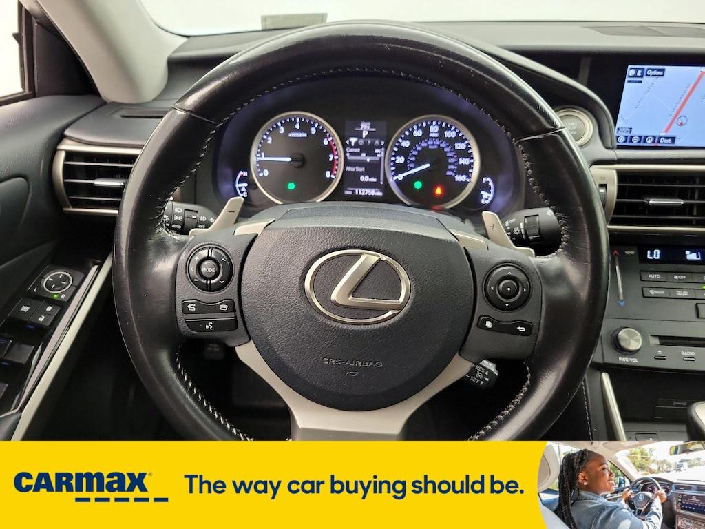 used 2016 Lexus IS 200t car, priced at $17,998